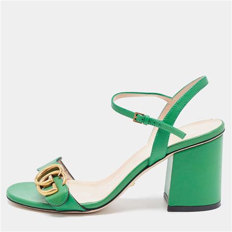 gucci marmont high heels|gucci marmont gg ankle strap.